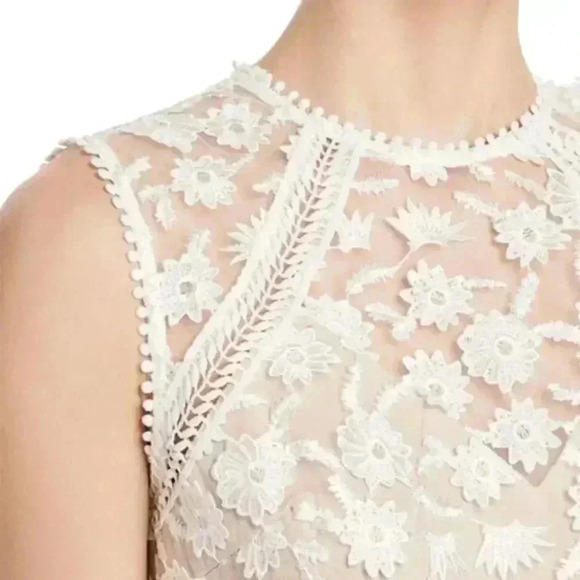 Helen Owen x AQUA Embroidered Sheath Dress XS - Picture 2 of 8